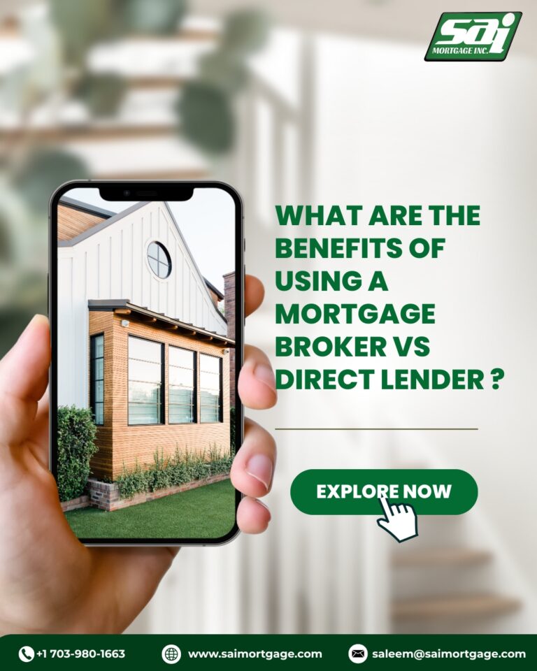 What are the benefits of using a mortgage broker vs direct lender ?