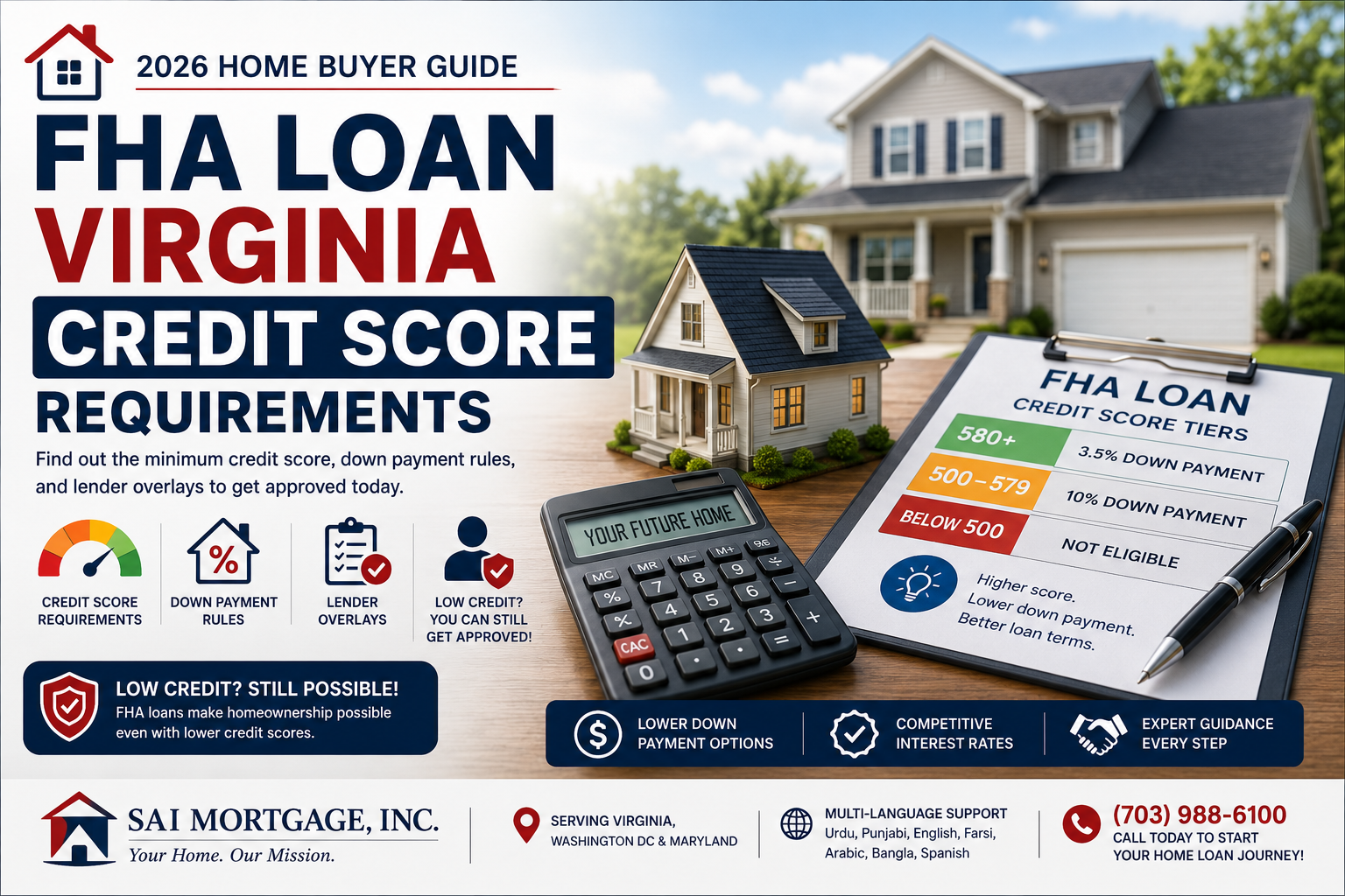 FHA Loan Virginia Credit Score
