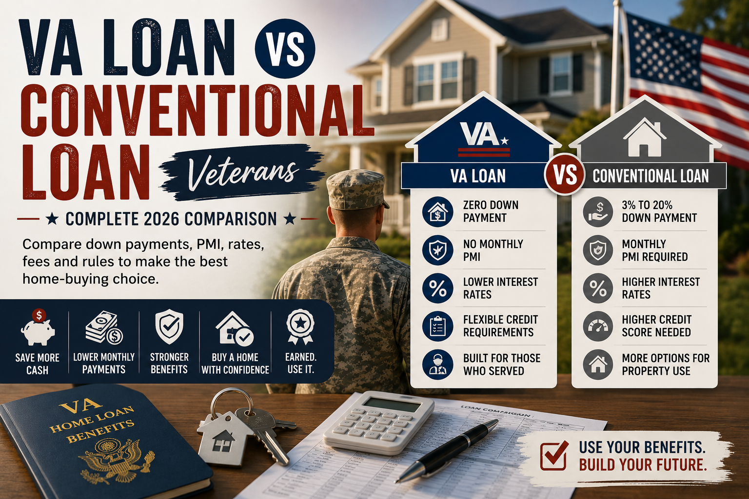 VA Loan vs Conventional Loan Veterans